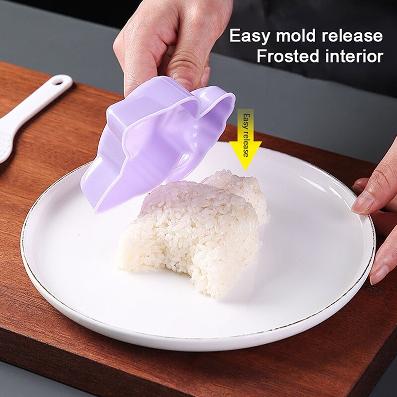 1 Set Cartoon Animals Sushi Mold DIY Sandwich Rice Ball Mold Kitchen Gadgets Baby Kids Breakfast Mold Sushi Bento Accessoires